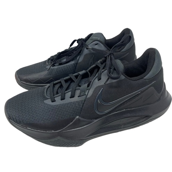 Nike Men’s Size 9 Precision VI Black Anthracite Basketball shoes DD9535-001 New - Picture 1 of 10